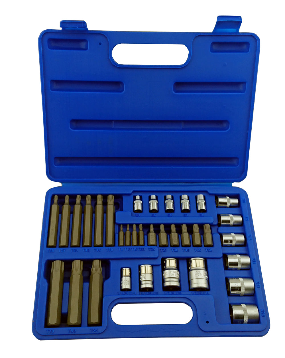 34 Pc Torx Socket & Bit Set