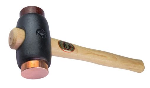 NO. 4 COPPER / HIDE FACED HAMMER 2380G FROM THOR HAMMER