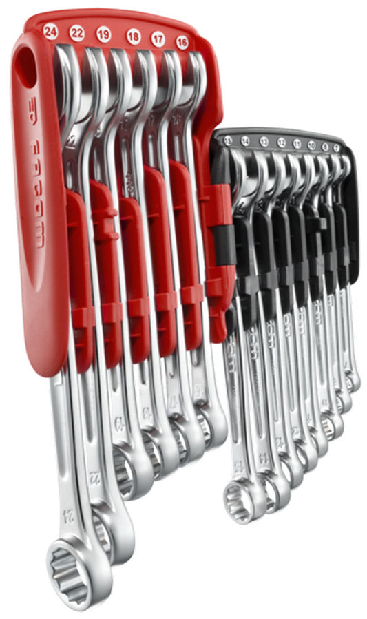 Facom 14pc Combination Spanner Set 7-24mm in holder