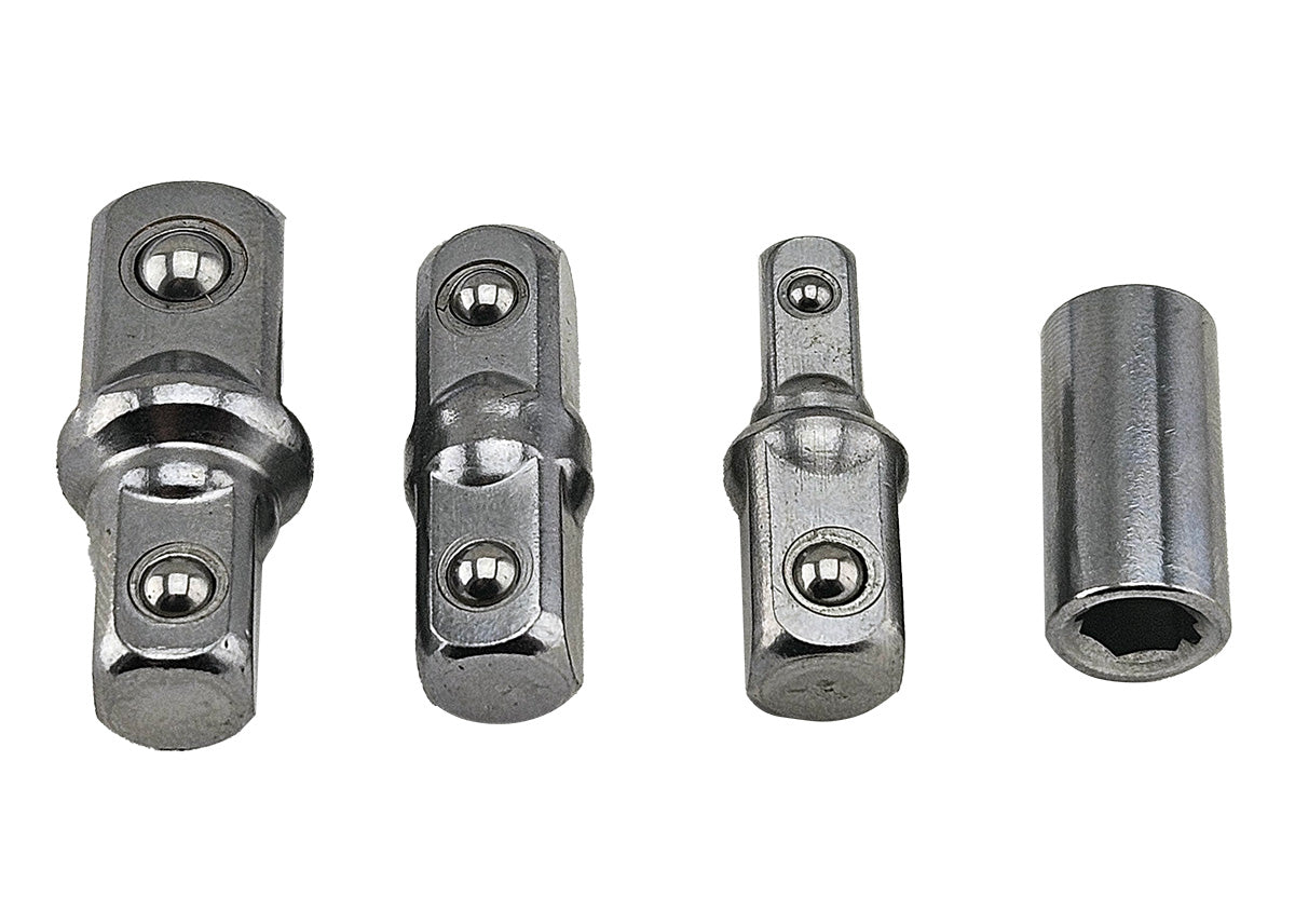 15" Ratchet Extension Bar with Socket Adaptors
