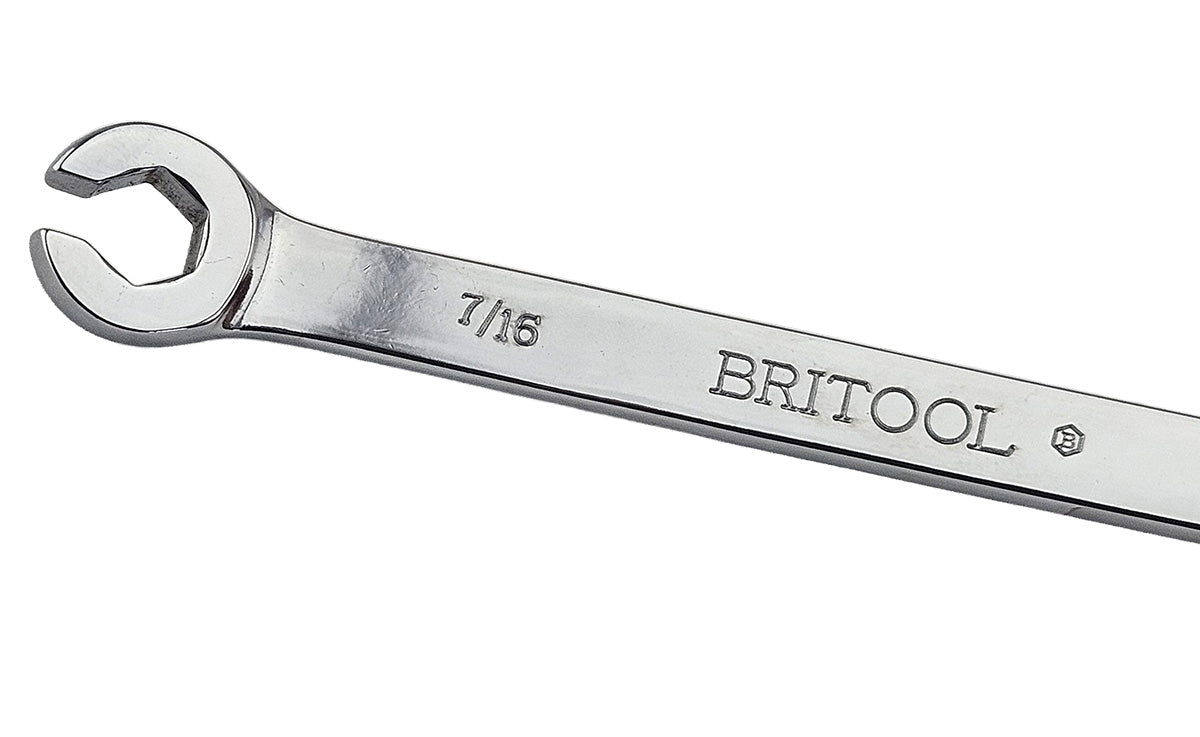 Britool England 7/16" X 9/16" AF Hexagon Flare Nut Spanner - BHF4356