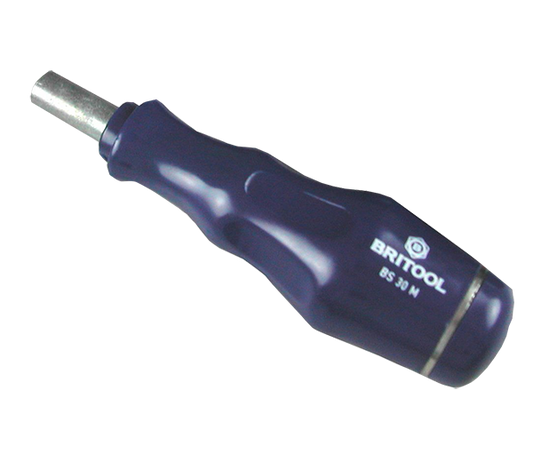 BRITOOL HALLLMARK STUBBY 30MM BIT DRIVER SCREWDRIVER - BS30M