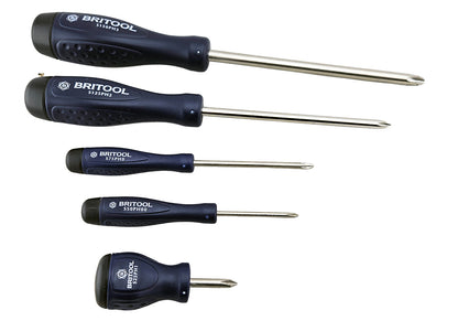 5Pc Phillips Screwdriver Set - Britool Hallmark