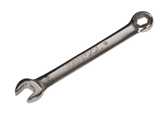 BRITOOL ENGLAND METRIC DWARF COMBINATION SPANNER / WRENCH SERIES HEX RING