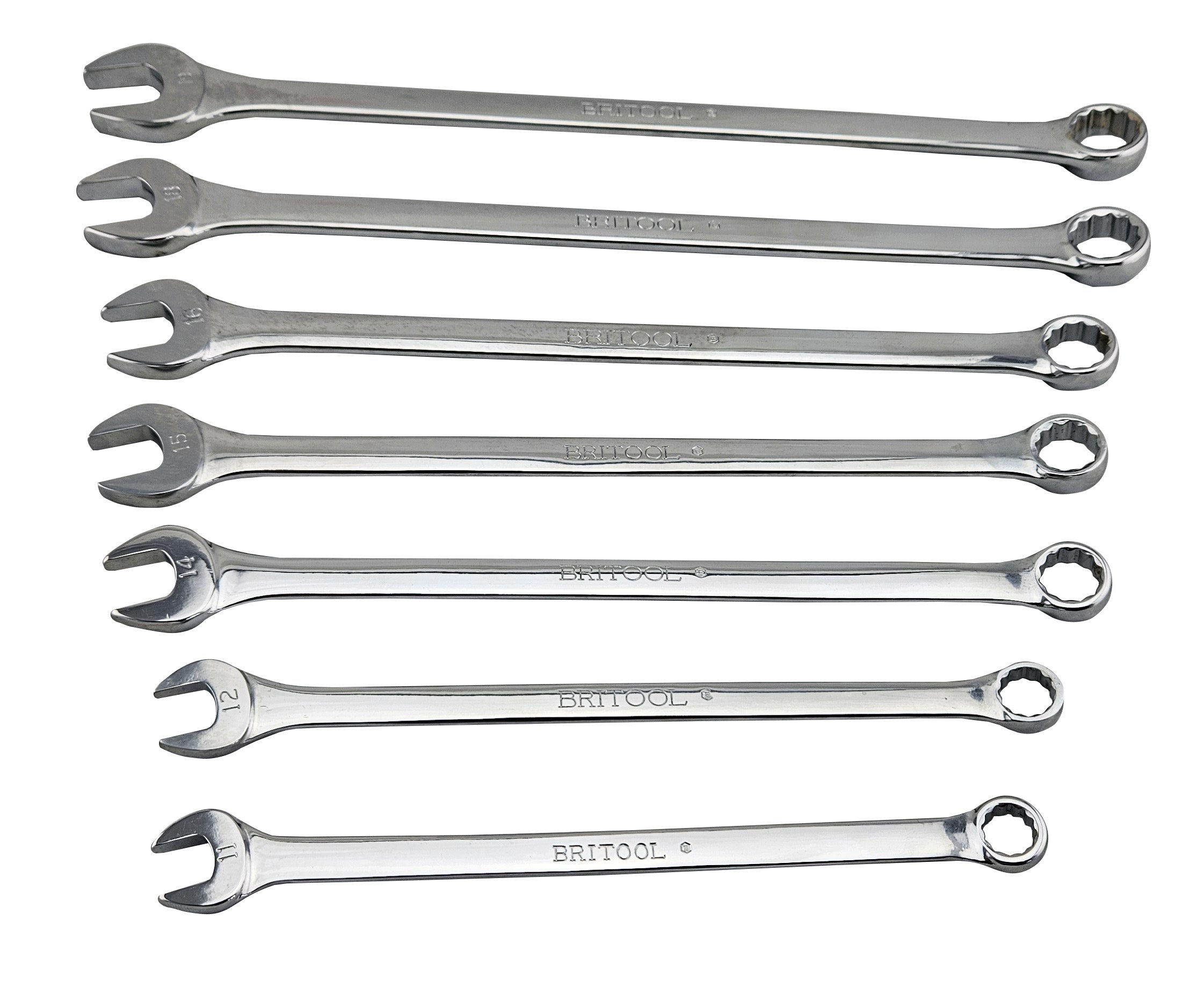 ORIGINAL BRITOOL ENGLAND EXTRA LONG SPANNER SET, MADE IN THE UK ...