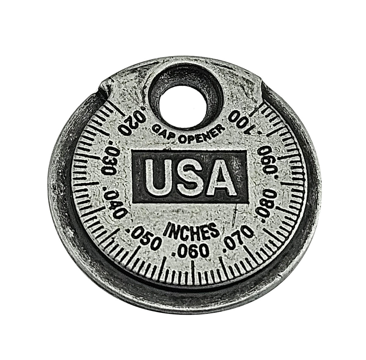 CALVAN TOOLS RAMP TYPE SPARK PLUG GAUGE GAPPER TOOL 0.02-0.1" (0.5-2.5MM) RANGE