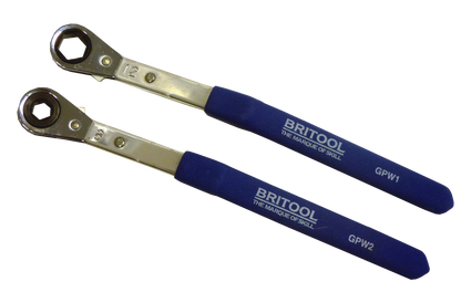 BRITOOL RATCHETING OFFSET GLOW PLUG SPANNER