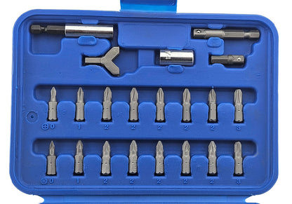 100 Piece Power Tool Screwdriver Bit Set - Britool Hallmark
