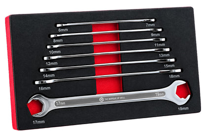 Britool 25pc Combination Spanner Set 6-32mm + 7pc Ultra Thin Spanner Set