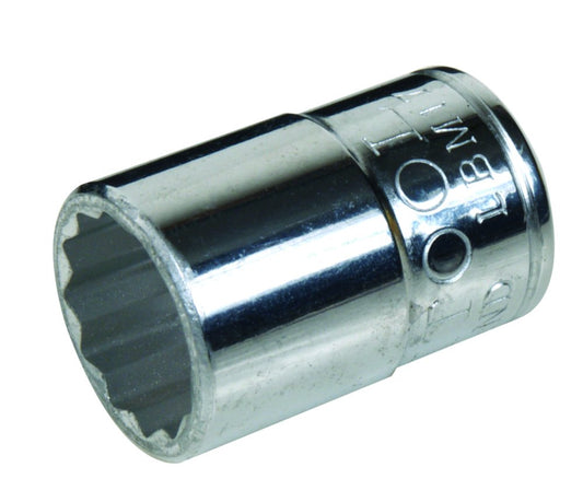 BRITOOL ENGLAND 1/2" DRIVE METRIC 12-POINT SOCKET RANGE, SIZES 10 - 32MM