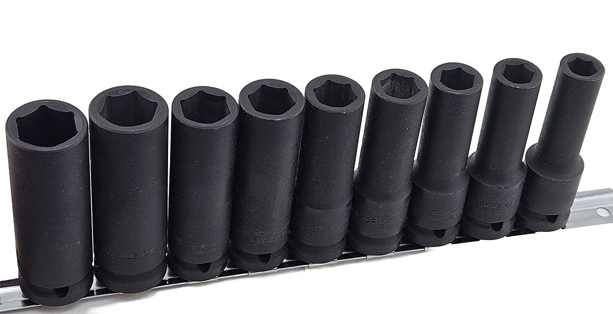 Britool 1/2" Drive Deep Impact Socket Set 10-19mm (No 17mm!)