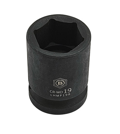Britool Hallmark Impact Socket Set, 8-24mm - 34Pc 1/2" Drive Standard & Deep 6-Point