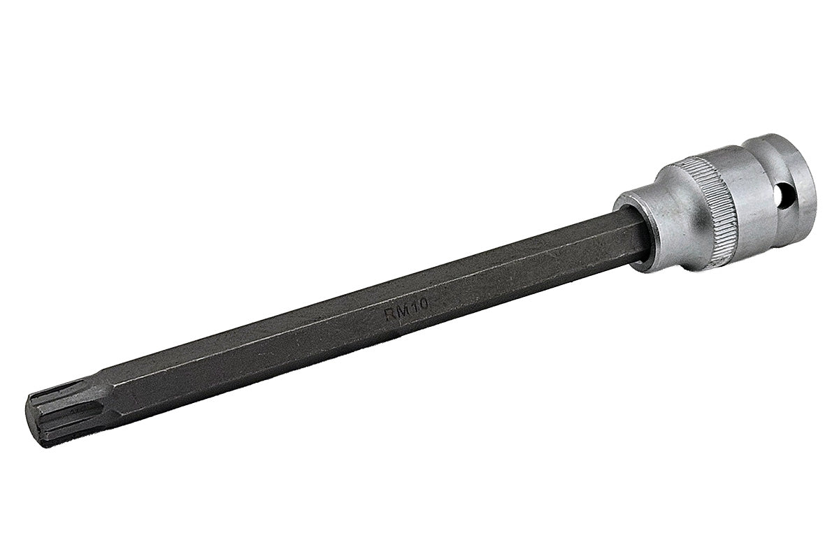 M10 Ribe Bit Socket 168mmL - 1/2" Drive