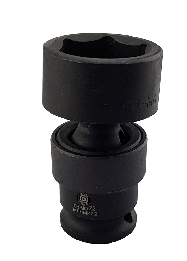 3/8" DRIVE FLEXI SWIVEL JOINT IMPACT SOCKET RANGE 9-22MM FROM BRITOOL HALLMARK