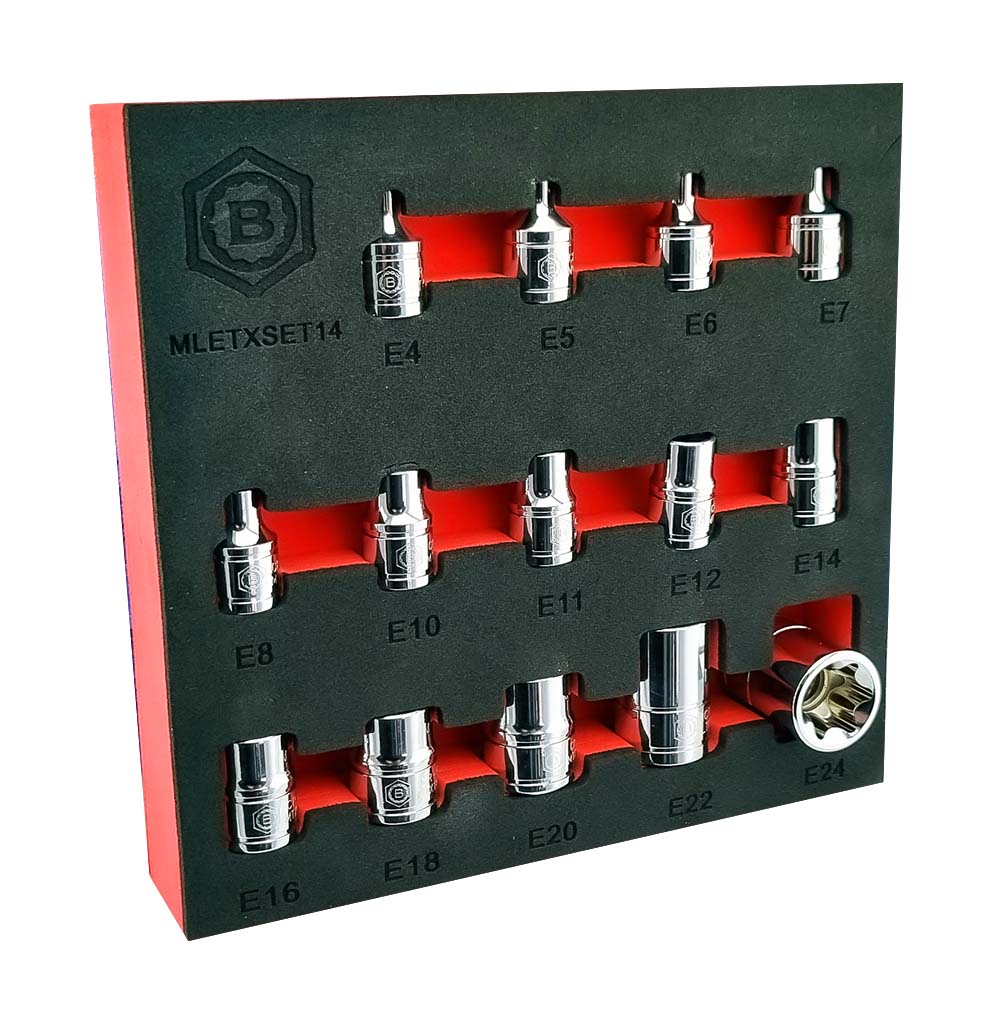 BRITOOL Stecknuss 12-Punkt, 3/8 Zoll Antrieb, 6 Mm – Aus Chrom-Vanadium-Stahl, Geätzt, Professionelle Qualität