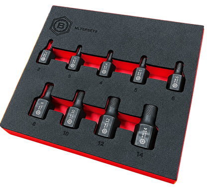 Britool Socket Extractor Set + Stud Extractor Set