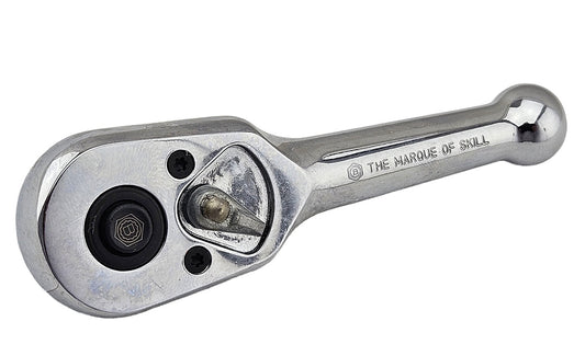 Stubby Pear-Head Ratchet Wrench, 3/8" Drive From Britool Hallmark