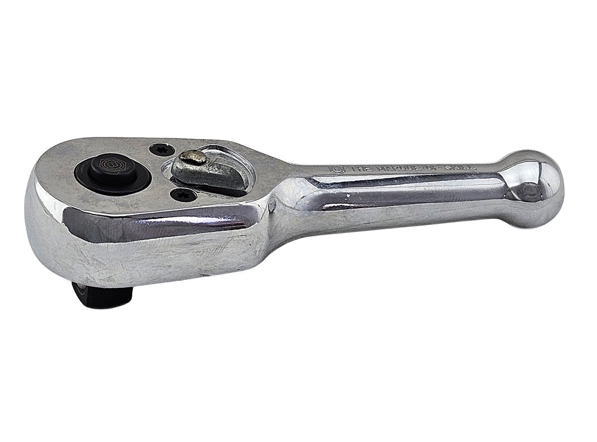 Stubby Pear-Head Ratchet Wrench, 3/8" Drive From Britool Hallmark