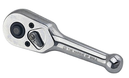 Stubby Pear-Head Ratchet Wrench, 3/8" Drive From Britool Hallmark