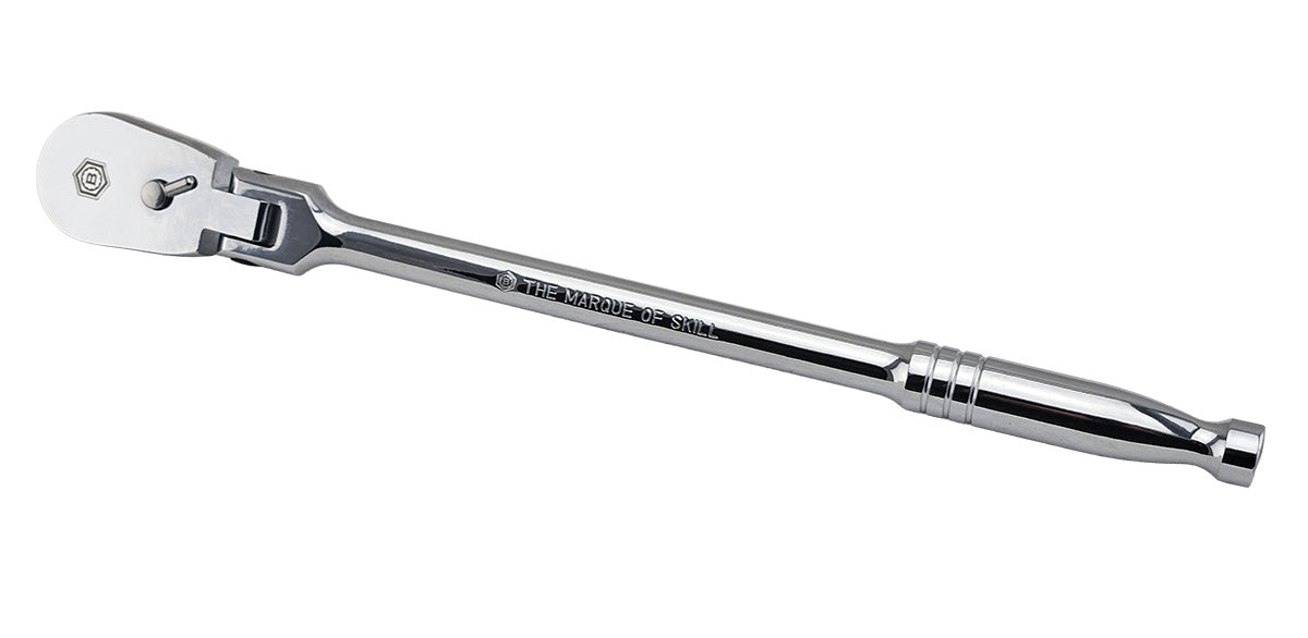 3/8" Drive Low Profile Ratchet With Flex-Head From Britool Hallmark