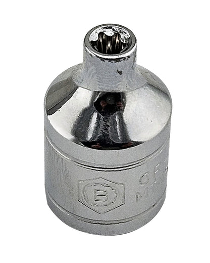 3/8" & 1/2" Drive E-Torx / Star Sockets, Sizes E4-E24 From Britool Hallmark