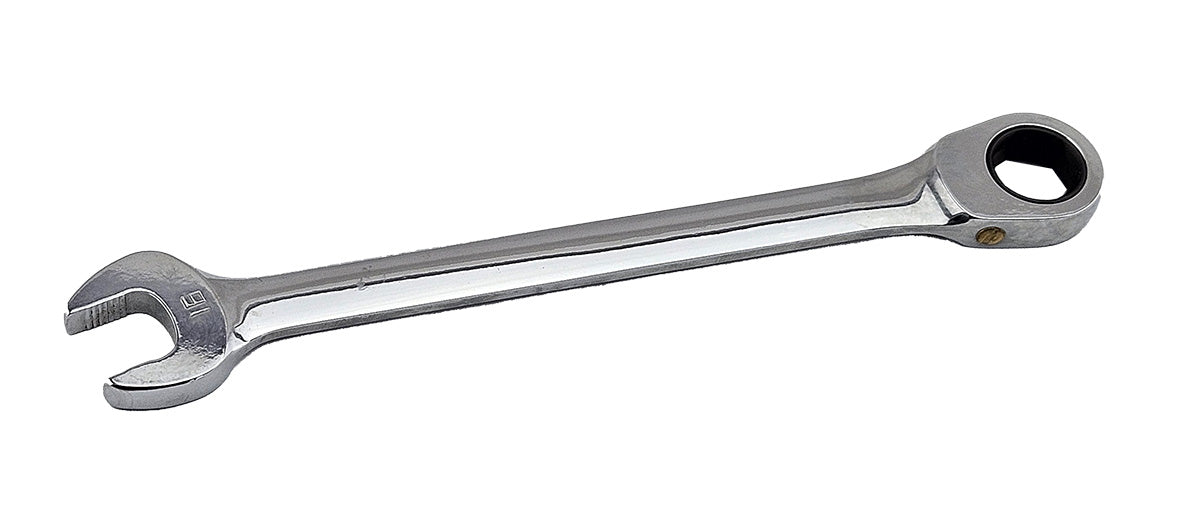 Ratcheting Combination Spanner Series With 6-Point Ring End