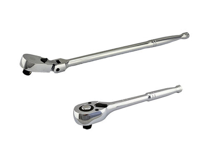 1/2" Drive Ratchet With Low-Profile Flexi-Head + FREE Pear Head Ratchet