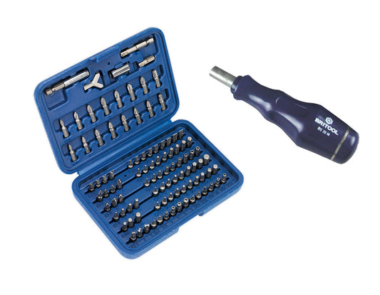100 Piece Power Tool Screwdriver Bit Set + FREE Bit Driver