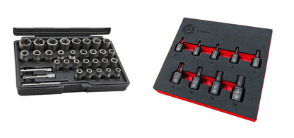 Britool Socket Extractor Set + Stud Extractor Set