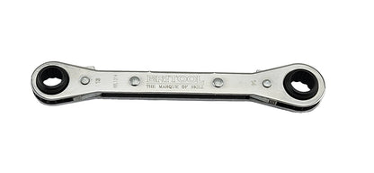 Britool Metric Latch-On Flat Ratcheting Ring Spanner Range