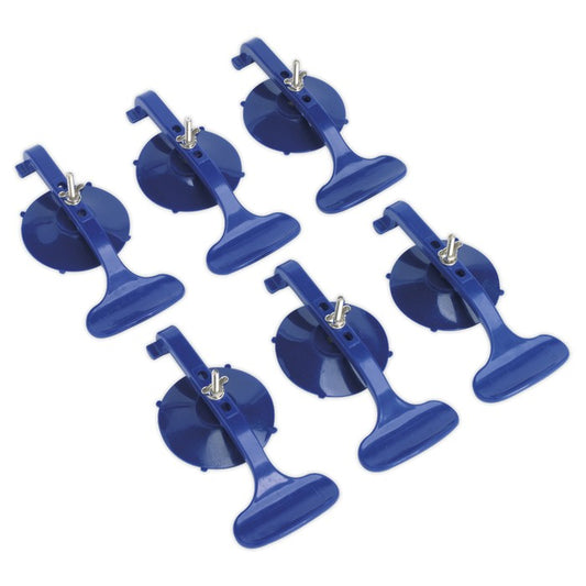 6pc Suction Clamp Set