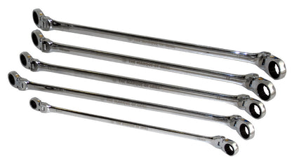 Extra Long Flexi Ratchet Ring Spanner / Wrench Range From Britool Hallmark V3