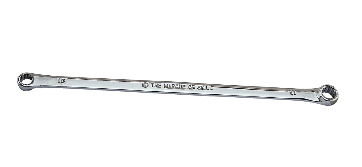 Extra-Long Flat Ring Spanner Range 10-19mm V1 From Britool Hallmark