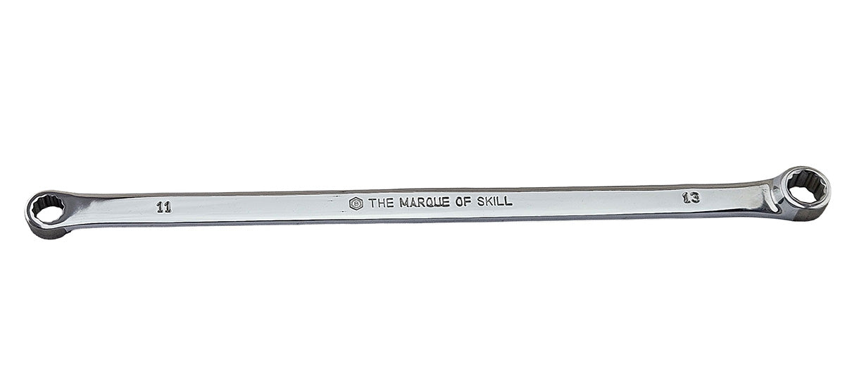 Extra-Long Flat Ring Spanner Range 10-19mm V1 From Britool Hallmark
