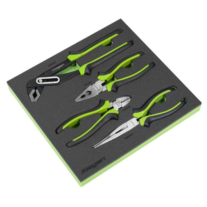 Siegen 4pc Pliers Set