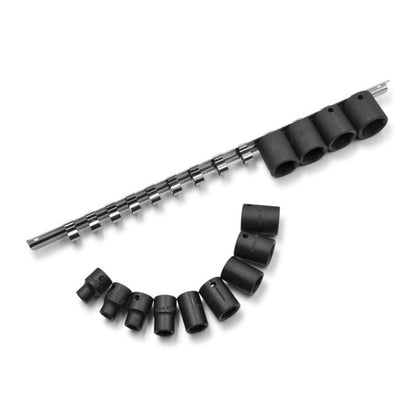 13Pc 3/8" Drive AF Impact Socket Set Genius Tools TF-313S