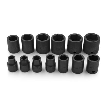 13Pc 3/8" Drive AF Impact Socket Set Genius Tools TF-313S