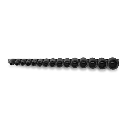 15Pc 1/2" Dr. AF Impact Socket Set Genius Tools 3/8" - 1-1/4" TF-415S