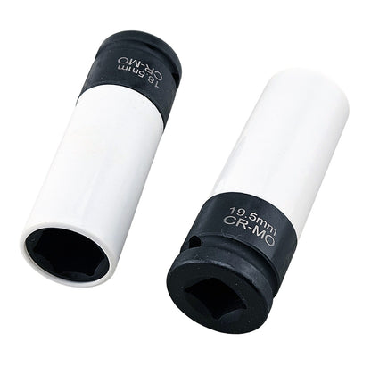 Half-Size Alloy Wheel Nut Sockets 18.5mm & 19.5mm