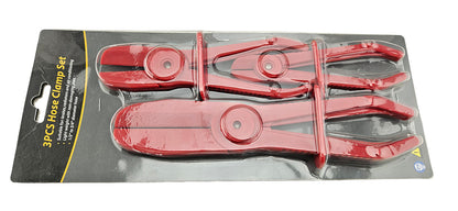3pc Flexible Hose Clamp Set