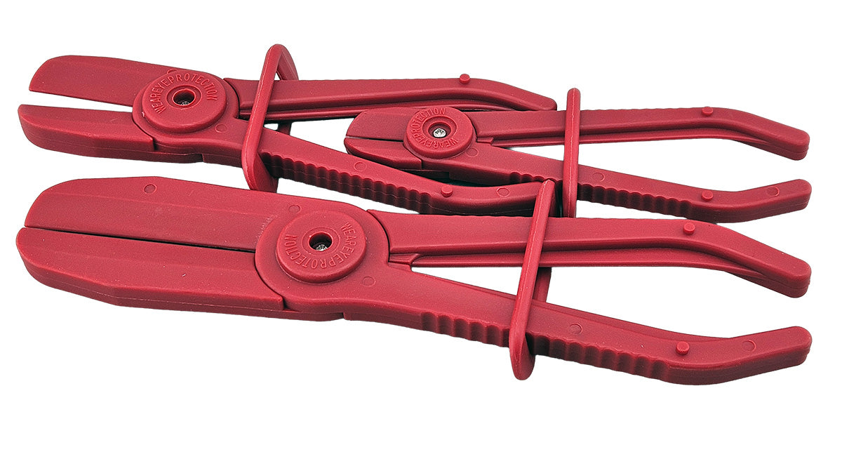 3pc Flexible Hose Clamp Set