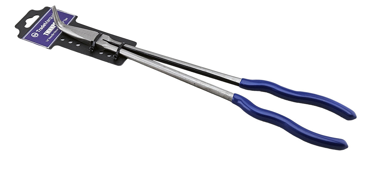 Extra Long 16" Needle Nose Pliers - 90 Degrees Tips