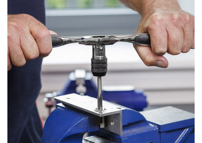 Bi-Directional Ratchet Tap & Die Holder Set
