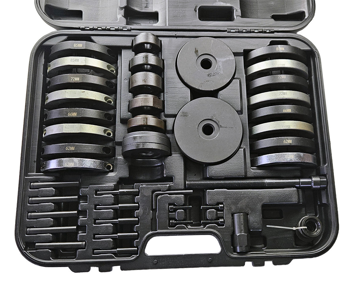 VAG Wheel Bearing Tool Kit for 62mm, 66mm, 72mm & 85mm GEN2 Bearings