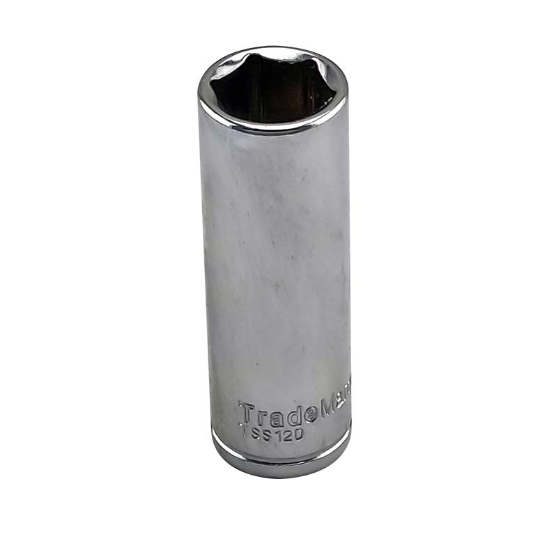 1/4" DRIVE METRIC 14MM DEEP HEXAGON (6-POINT) SOCKET