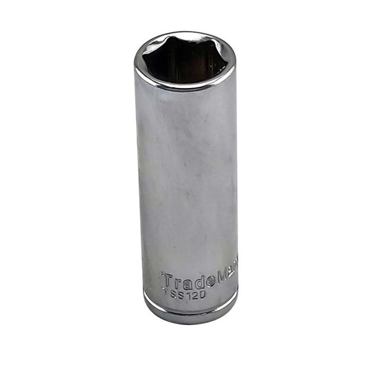 1/4" Drive Metric 13mm Deep Hexagon (6-Point) Socket