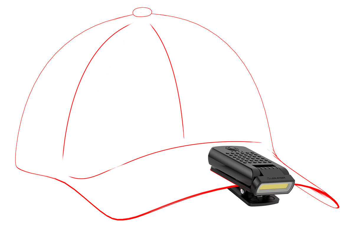 Ledlenser Rechargeable Clip-On Inspection Work Lamp 220 Lumens