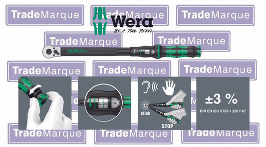 1/2" SD TORQUE WRENCH WITH REVERSIBLE RATCHET  40-200NM CLICK TORQUE C 3 WERA TOOLS