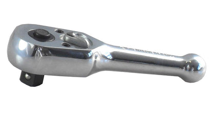 A small Britool compact hand ratchet for 3/8" square drive sockets.