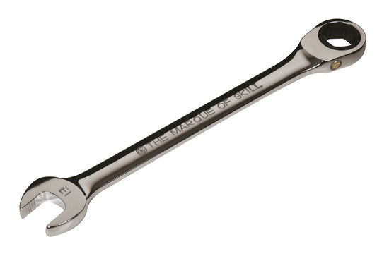 RATCHETING COMBINATION SPANNER SERIES WITH 6-POINT RING END FROM BRITOOL HALLMARK